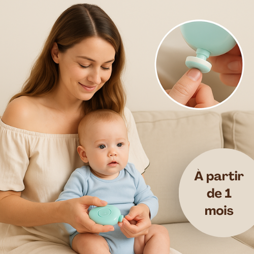 Coupe-Ongles Électrique pour Bébé